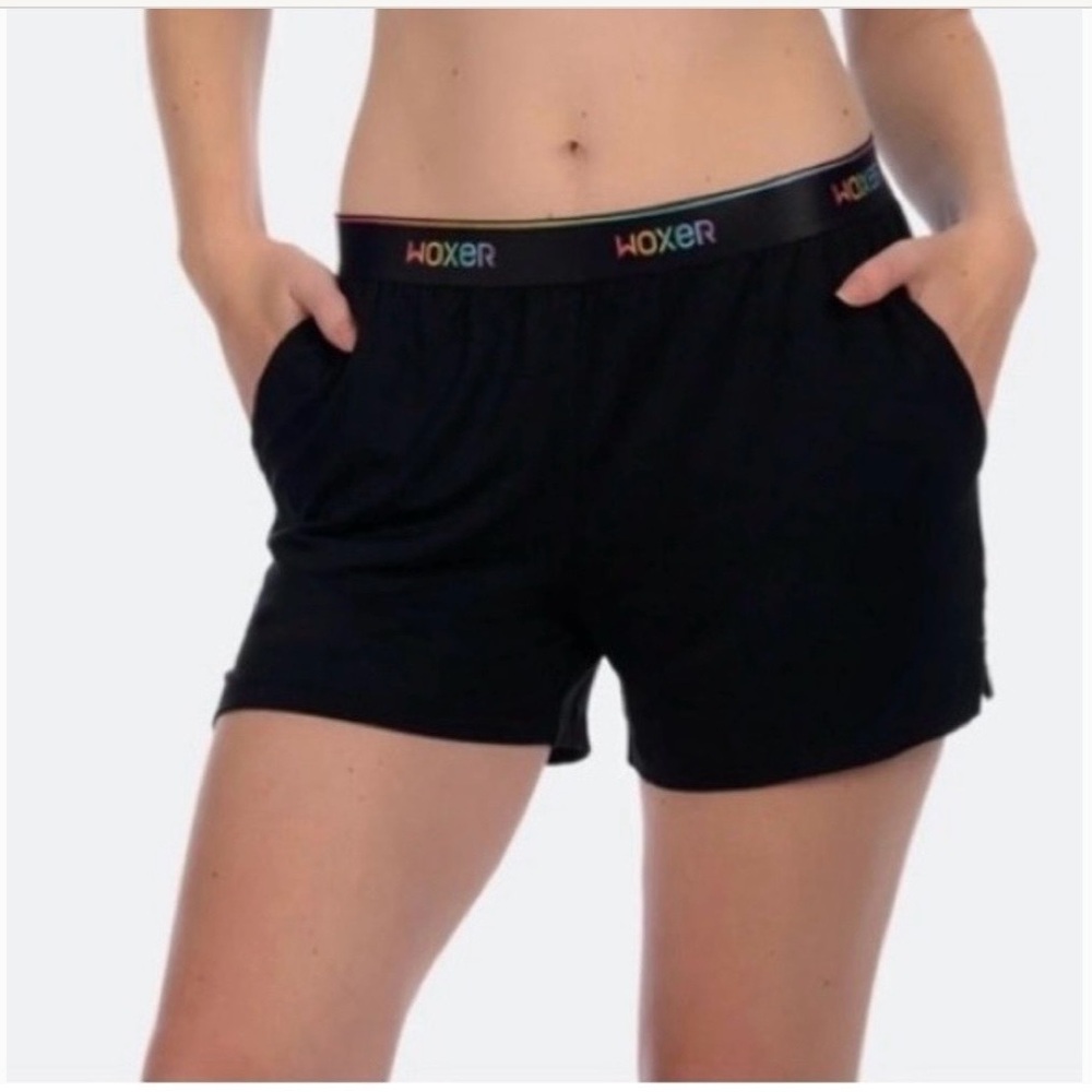 Woxer Dreamer Pride Black 3.0, Boxer shorts with pockets, Medium